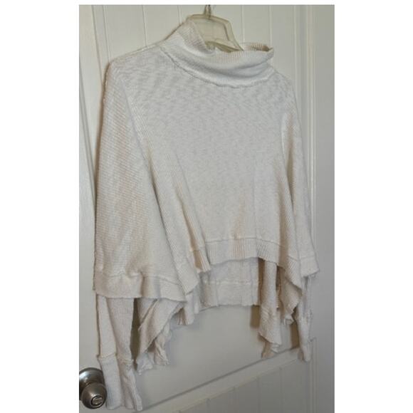 Free People Moon Daisy Thermal Pullover Sweater in Starshine XS - Picture 5 of 8